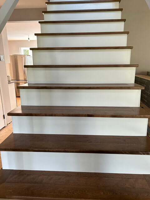 CJ Professional Flooring Installations, Hardwood Stairs